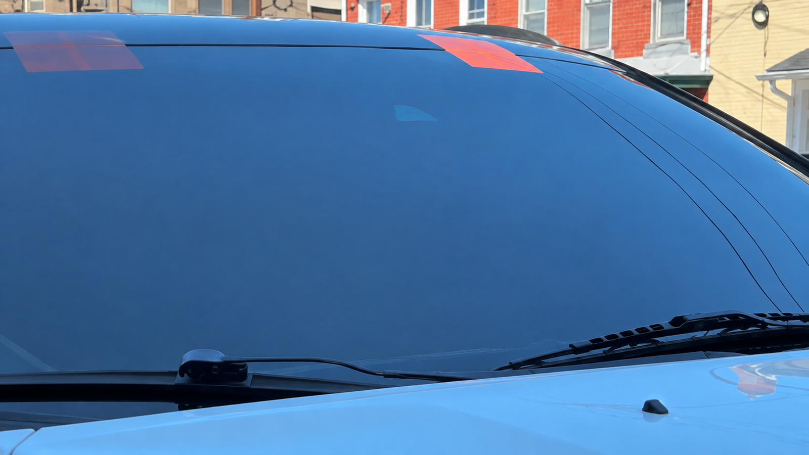 After windshield replacement