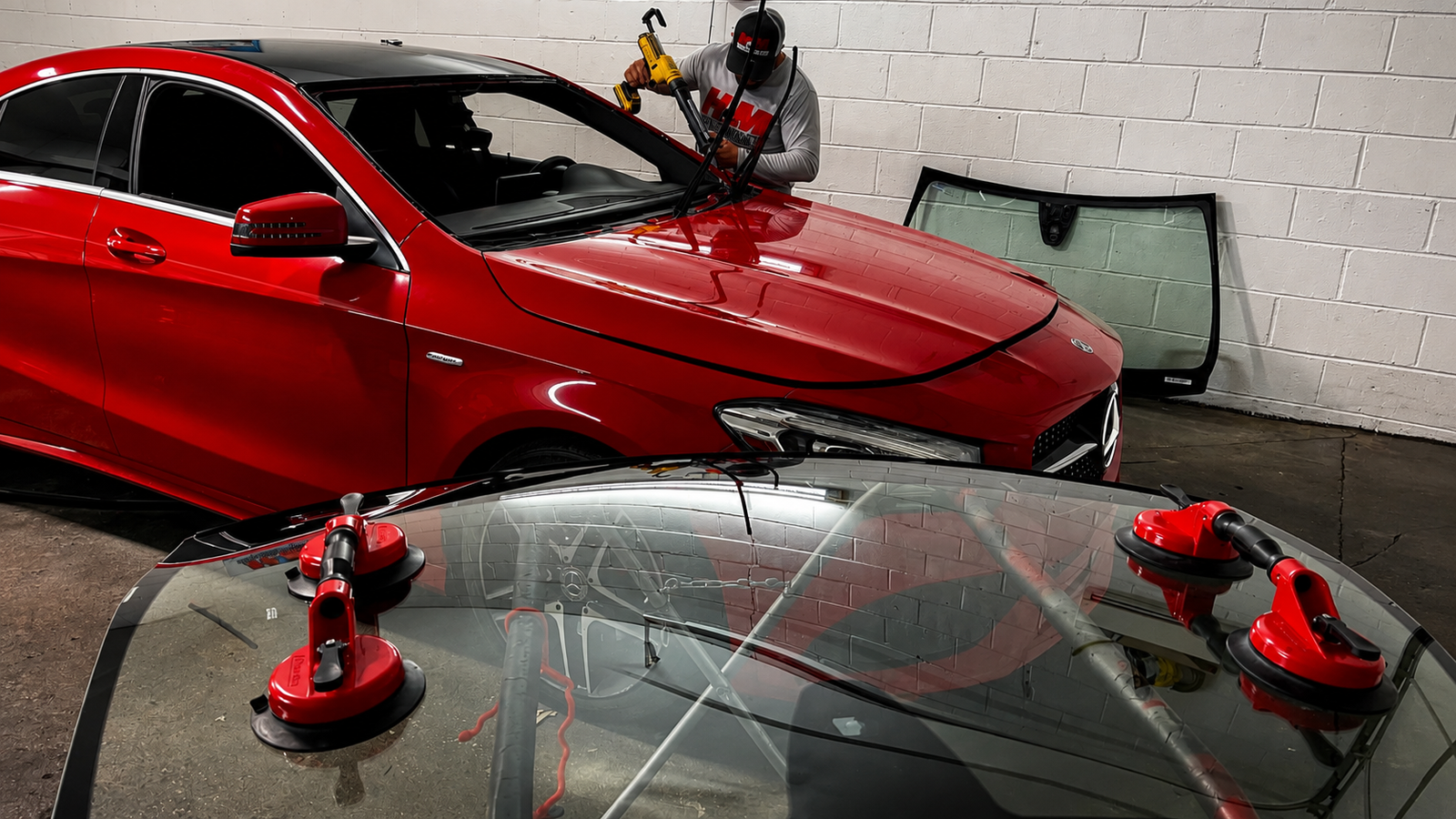 Windshield replacement service in Trenton NJ by H&M Auto Glass